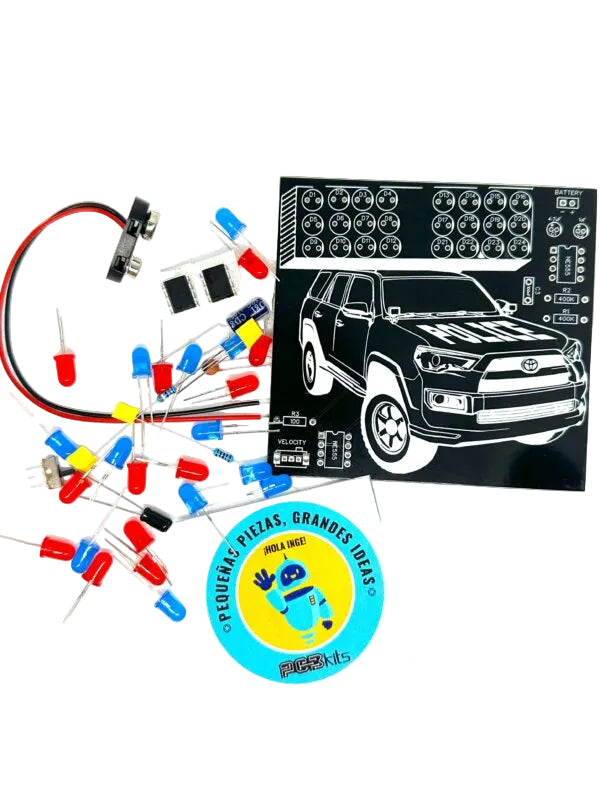Carro de Policía con Luces LED
